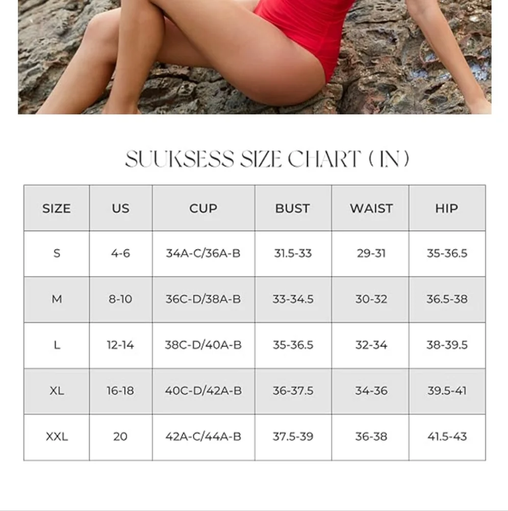 SUUKSESS Ruched Tummy Control Halter Top Swimsuit